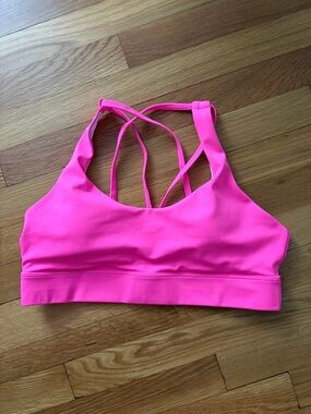 ZYIA | Active Light n Tight Strappy Sports Bra - Hot Pink (Size XL)